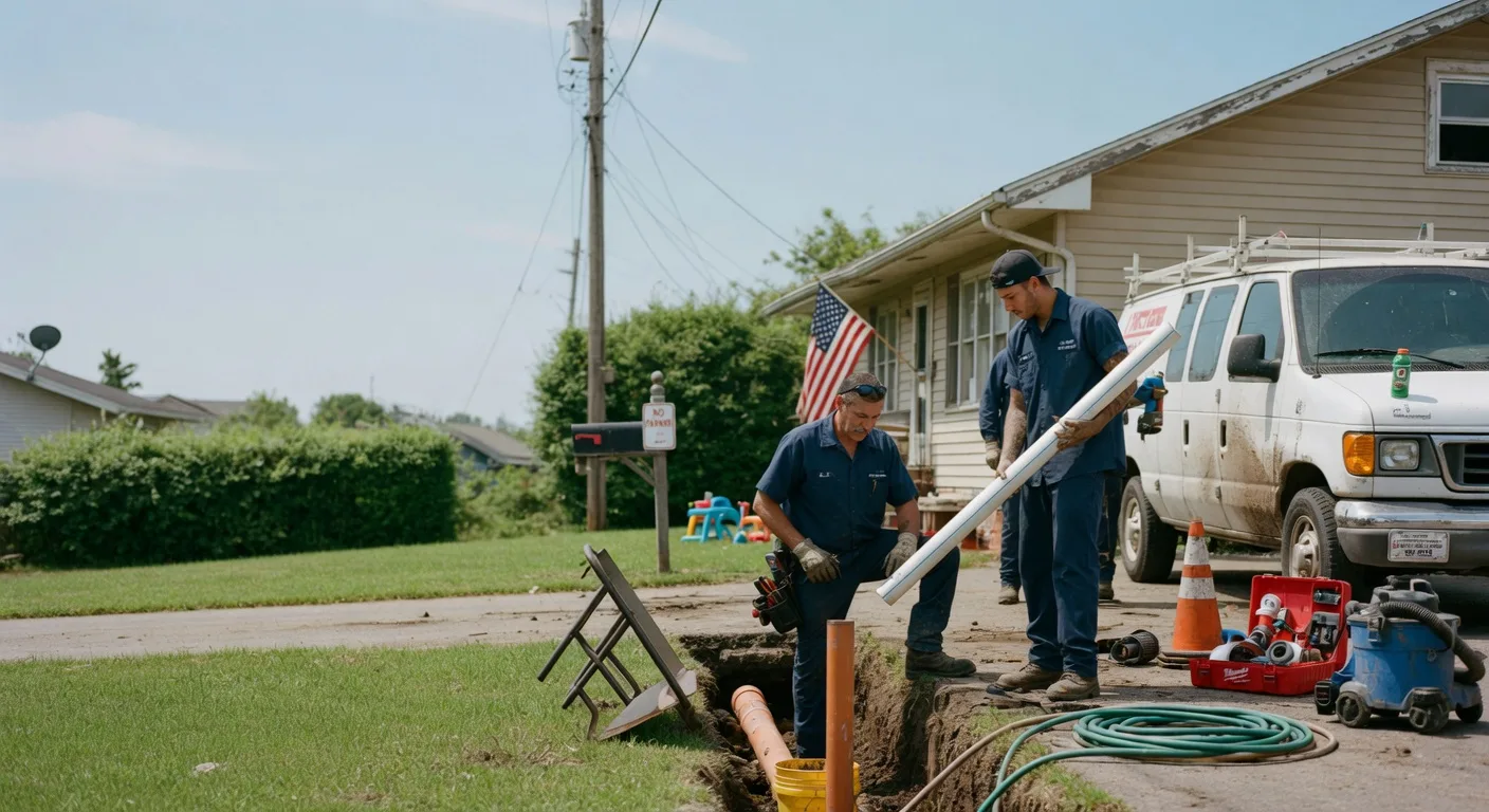 Sewer Line Inspection in Champion, PA